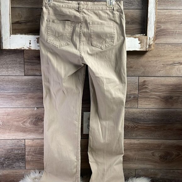 Croft & Barrow Stretch Ladies Pants, Size 10 Average, Khaki - Picture 5 of 7